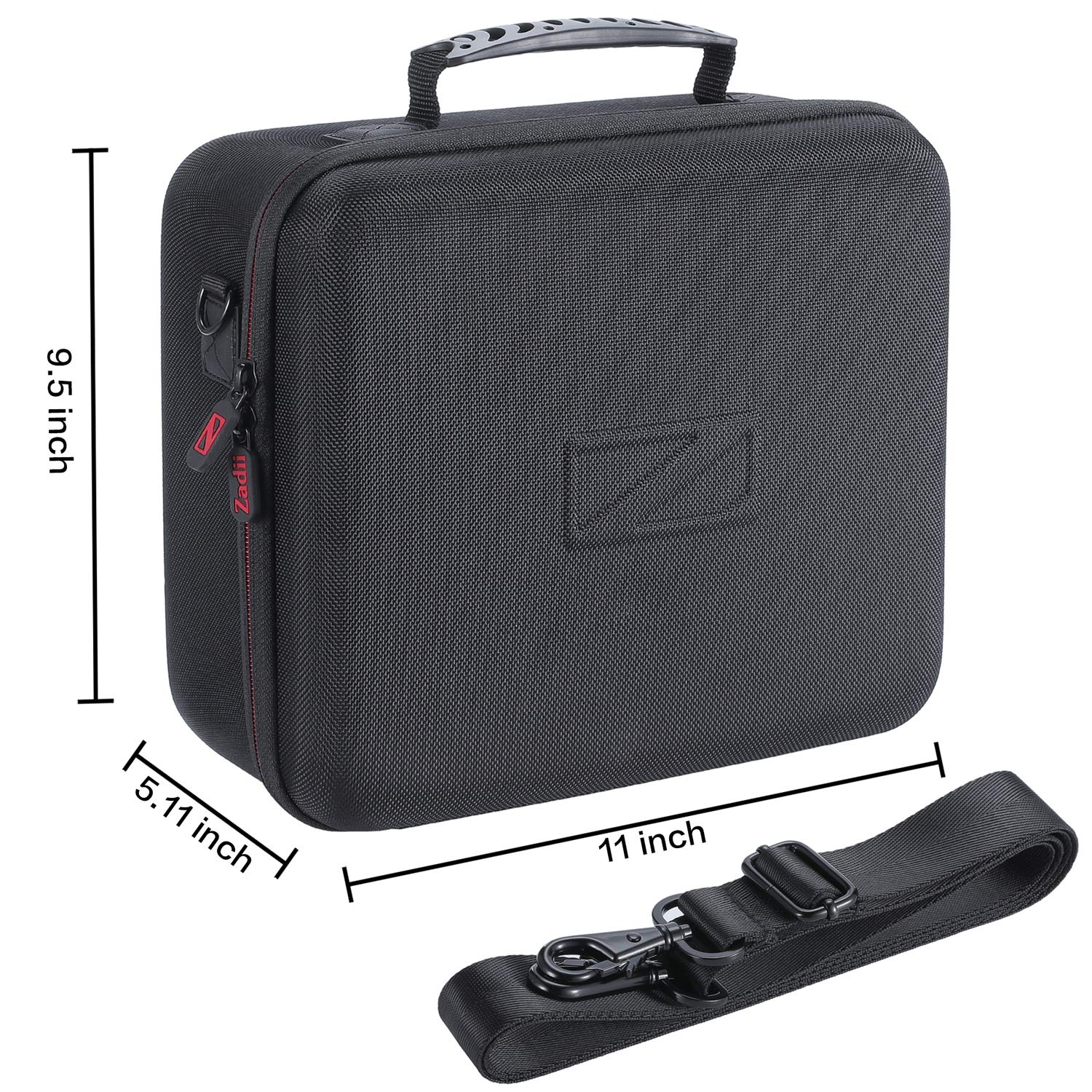 Zadii Hard Carrying Case Compatible with Nintendo Switch, Travel Case Fit Switch Pro Controller